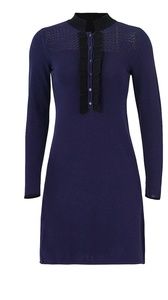 Shoshanna blue knit dress - large 😍